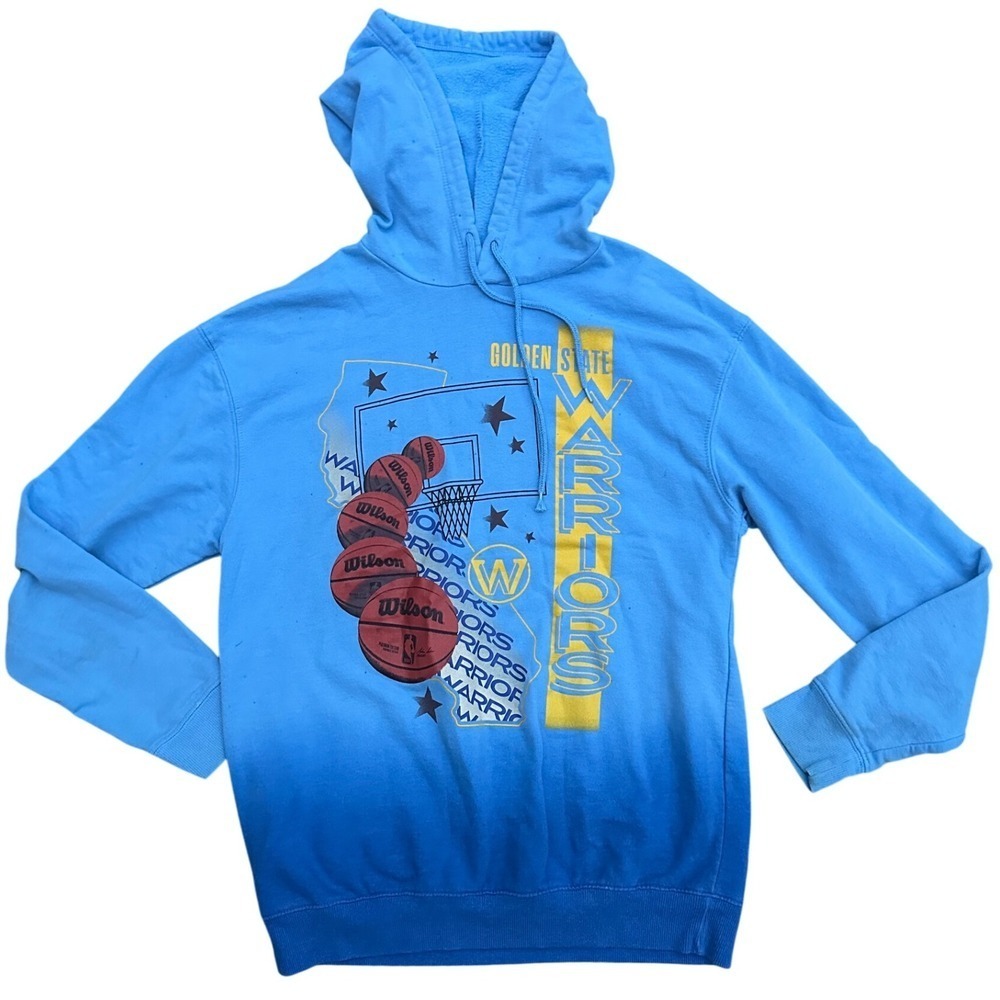 Golden State Warriors NBA Wilson Hoodie Mens Small Pullover Sweatshirt